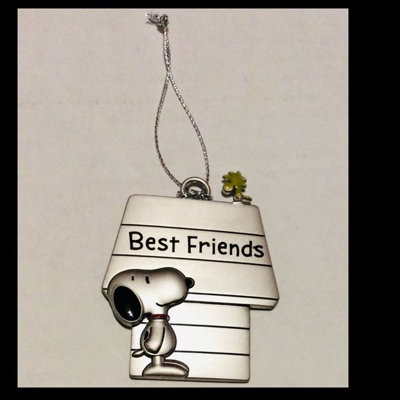 Peanuts Snoopy Woodstock Best Friends Ornament